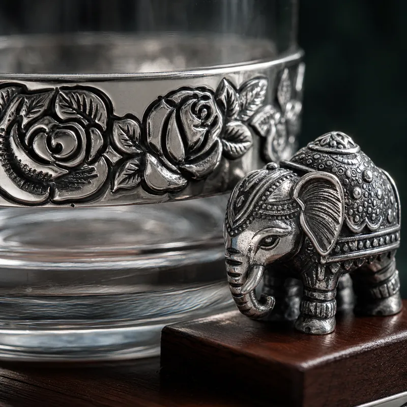 925 Silver Basket/Bowl - alternate view - 925 Sterling Silver