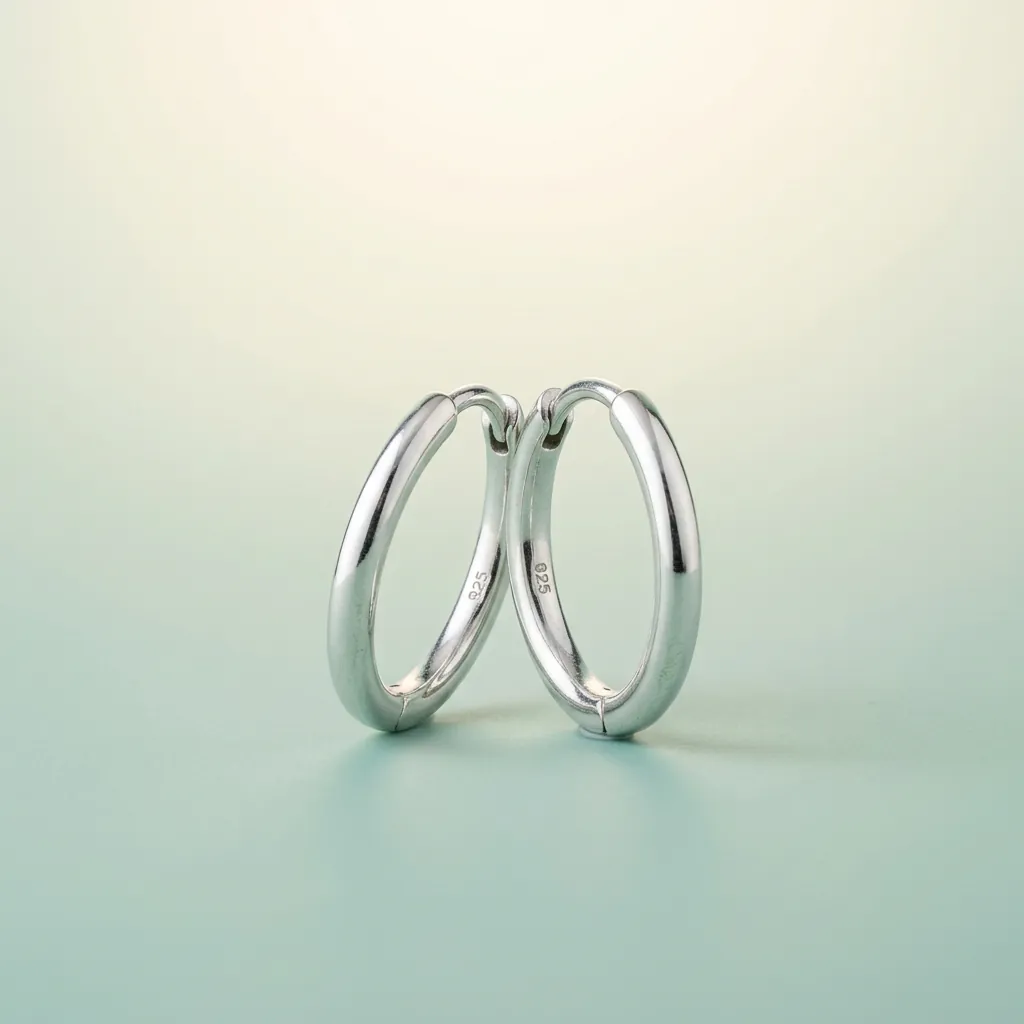 EARRINGS  -  sterling silver